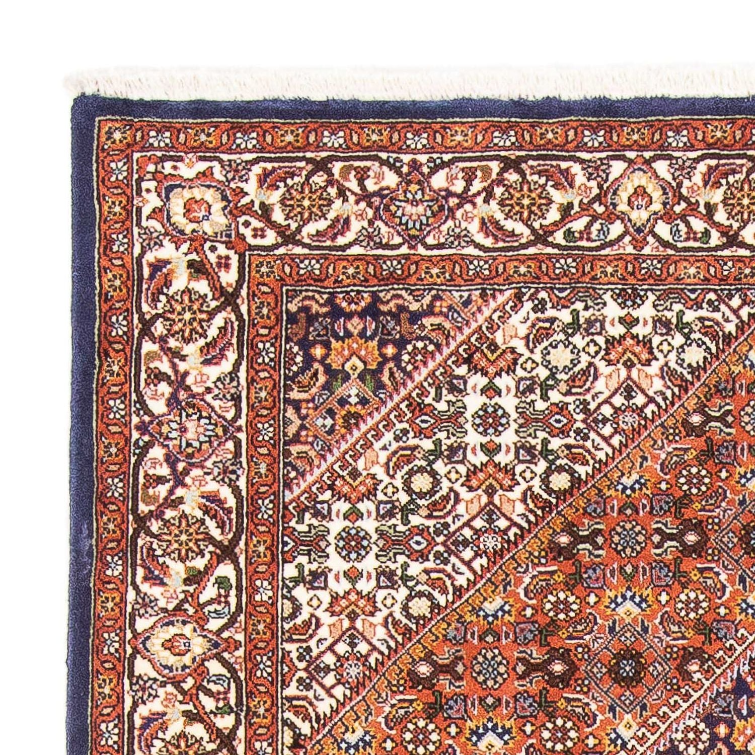 Alfombra persa - Bidjar - 164 x 112 cm - azul