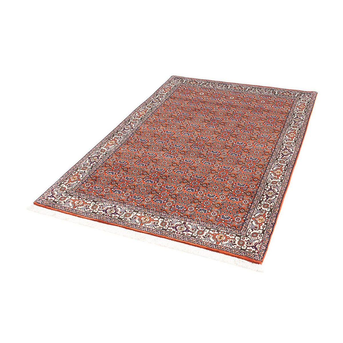 Alfombra persa - Bidjar - 160 x 110 cm - naranja