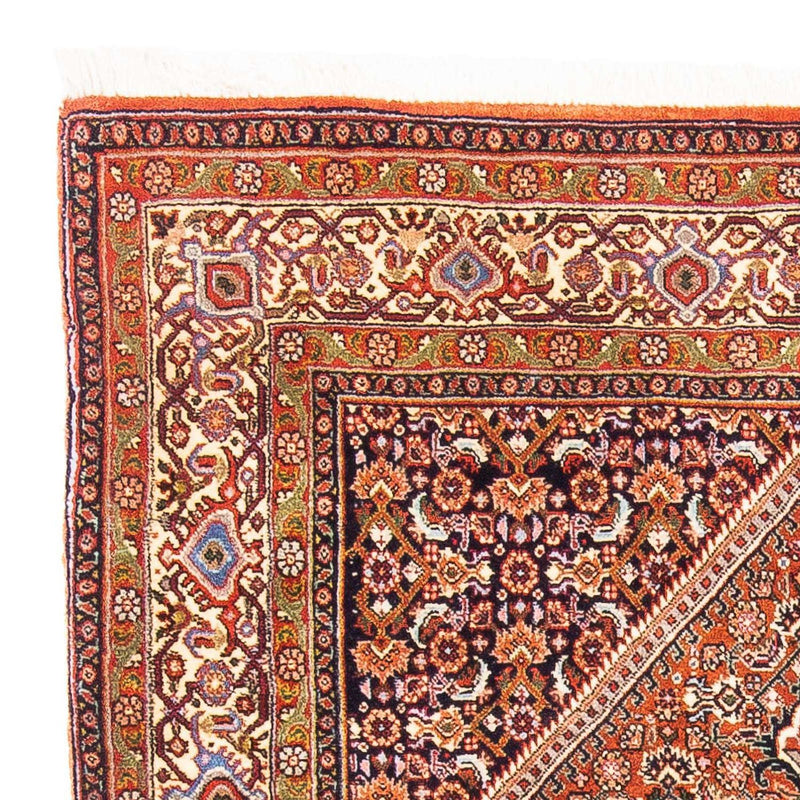 Alfombra persa - Bidjar - 153 x 108 cm - rojo claro