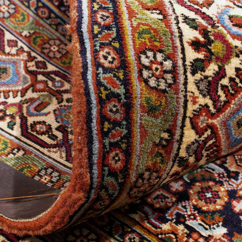 Alfombra persa - Bidjar - 153 x 108 cm - rojo claro