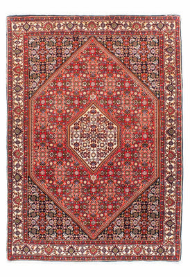 Alfombra persa - Bidjar - 173 x 112 cm - rojo