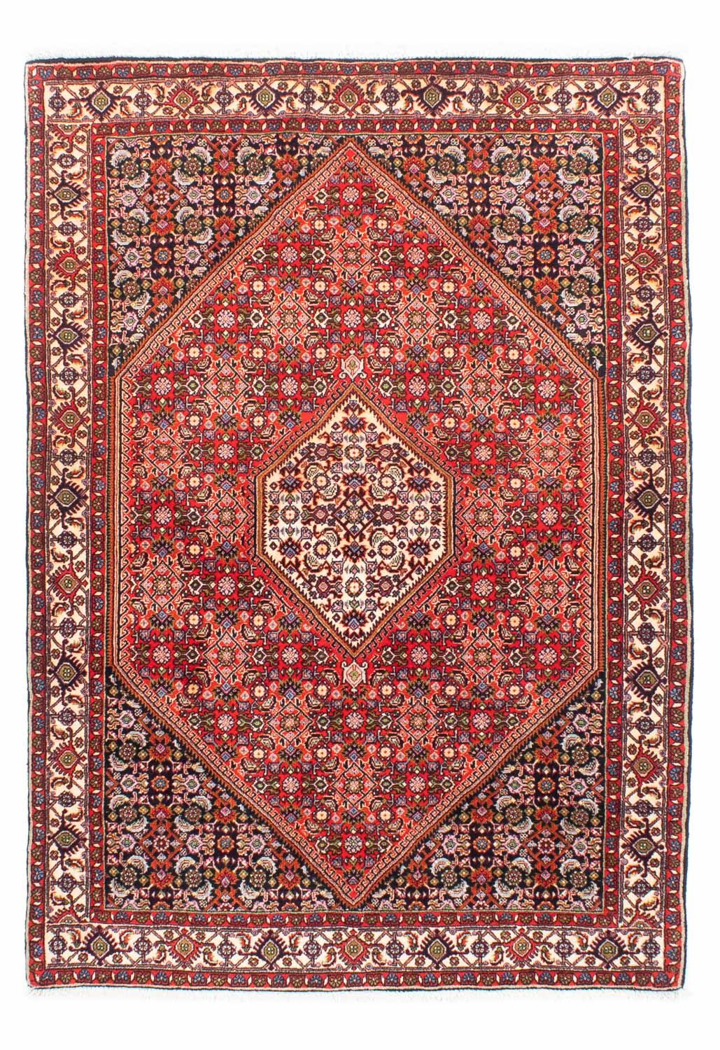 Alfombra persa - Bidjar - 173 x 112 cm - rojo