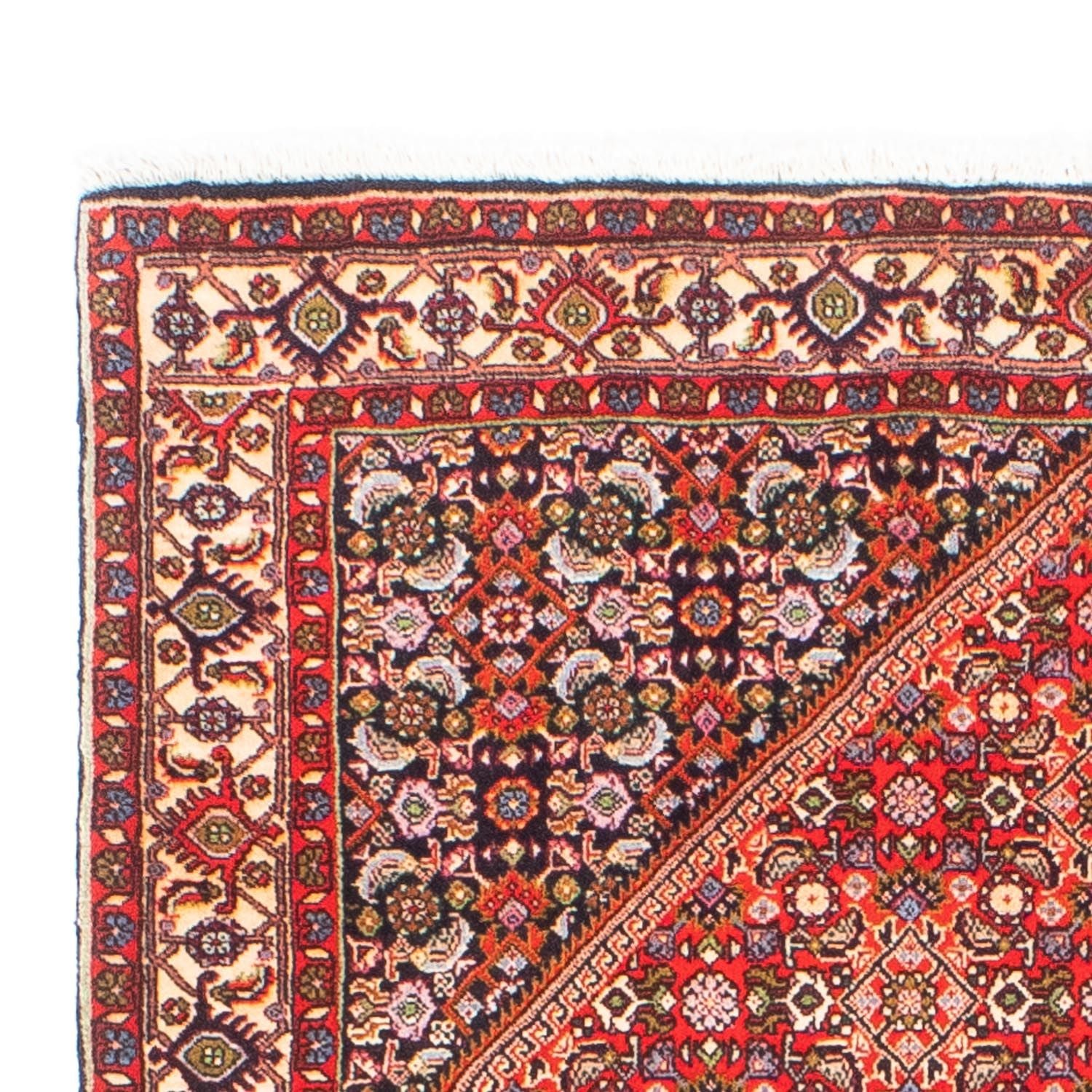 Alfombra persa - Bidjar - 173 x 112 cm - rojo