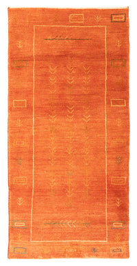 Alfombra Gabbeh - Persa - 146 x 68 cm - óxido