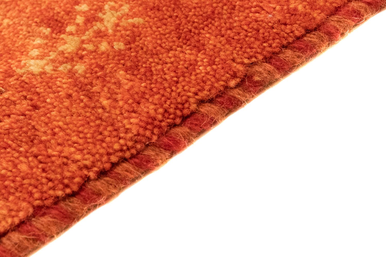 Alfombra Gabbeh - Persa - 146 x 68 cm - óxido