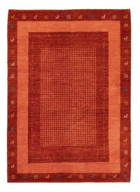 Alfombra Gabbeh - Persa - 201 x 146 cm - rojo