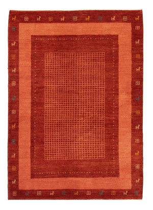 Alfombra Gabbeh - Persa - 201 x 146 cm - rojo