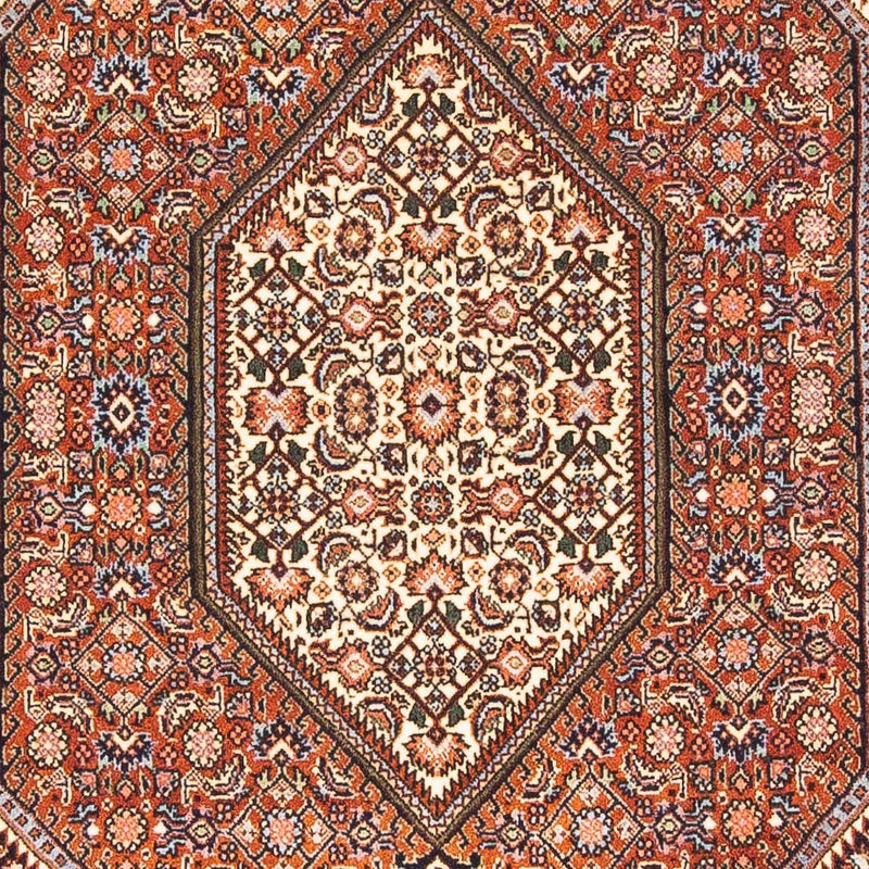 Alfombra persa - Bidjar - 150 x 108 cm - rojo