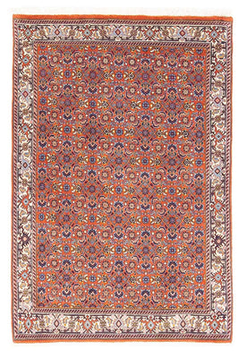 Alfombra persa - Bidjar - 132 x 87 cm - rojo