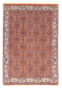 Alfombra persa - Bidjar - 132 x 87 cm - rojo