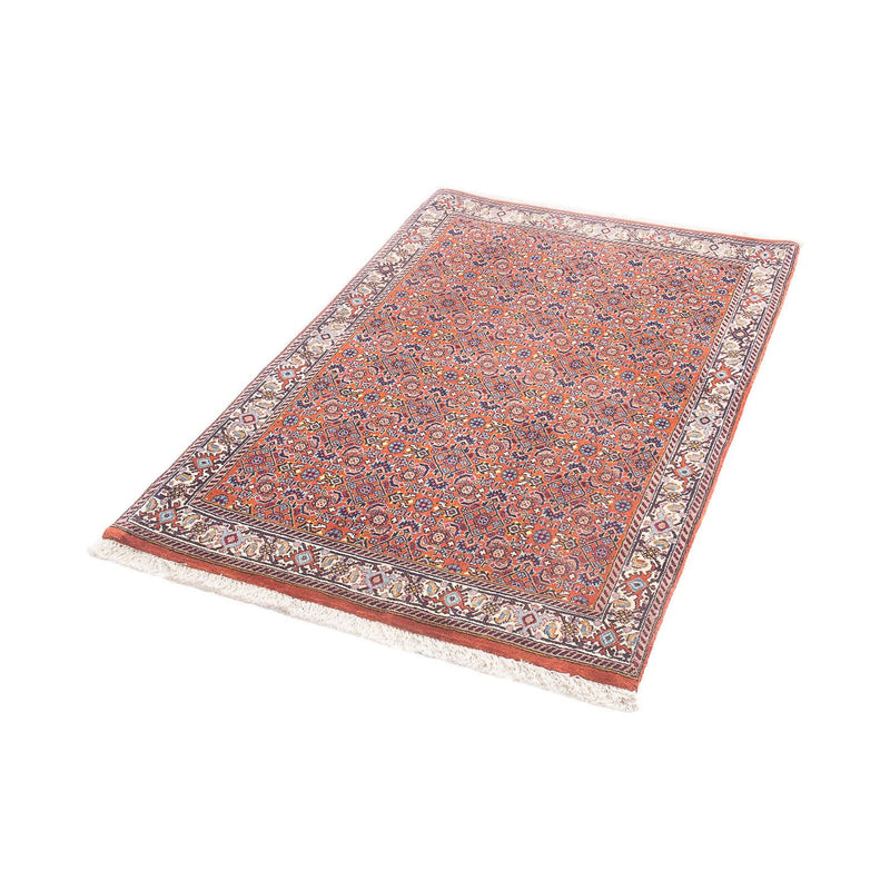 Alfombra persa - Bidjar - 132 x 87 cm - rojo