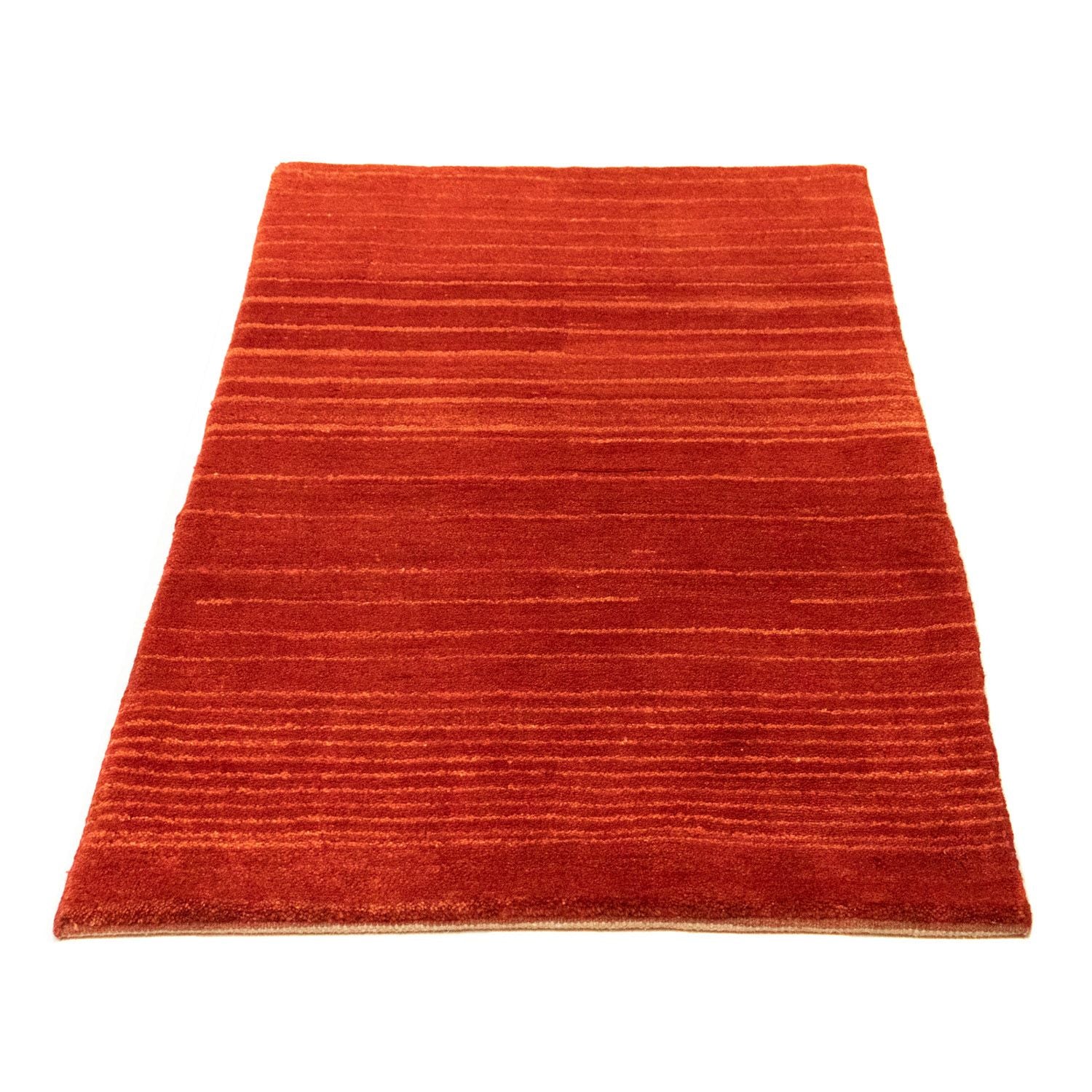Alfombra Gabbeh - Persa - 124 x 73 cm - rojo