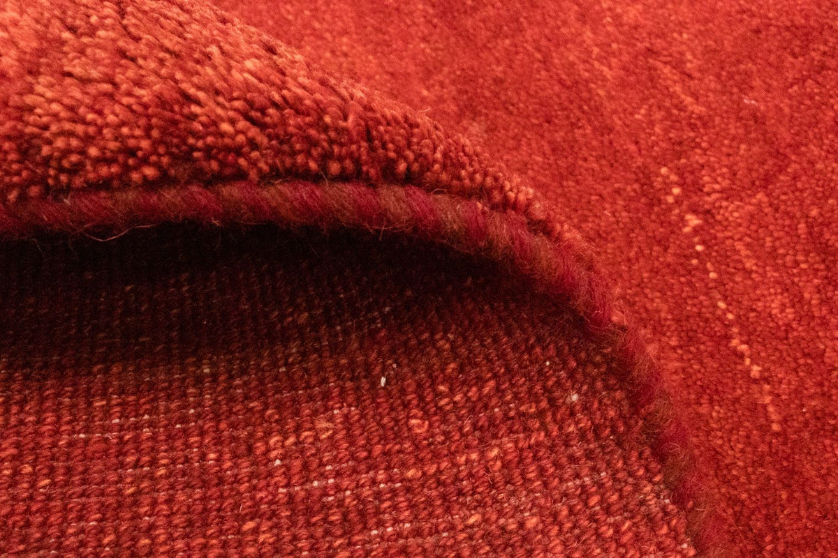 Alfombra Gabbeh - Persa - 126 x 75 cm - rojo