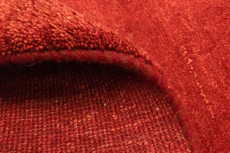 Alfombra Gabbeh - Persa - 126 x 75 cm - rojo