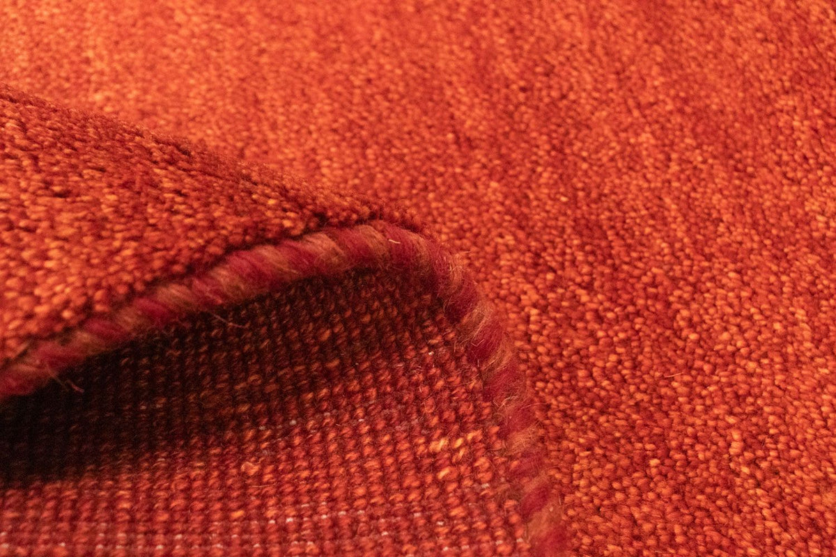 Alfombra Gabbeh - Persa - 126 x 76 cm - rojo