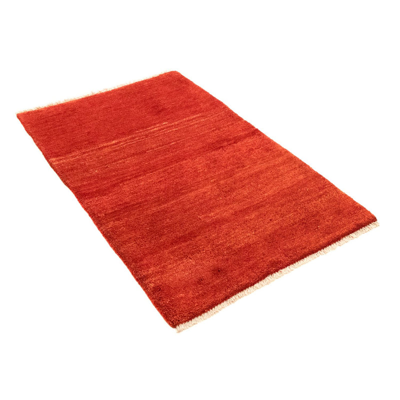 Alfombra Gabbeh - Persa - 125 x 76 cm - rojo
