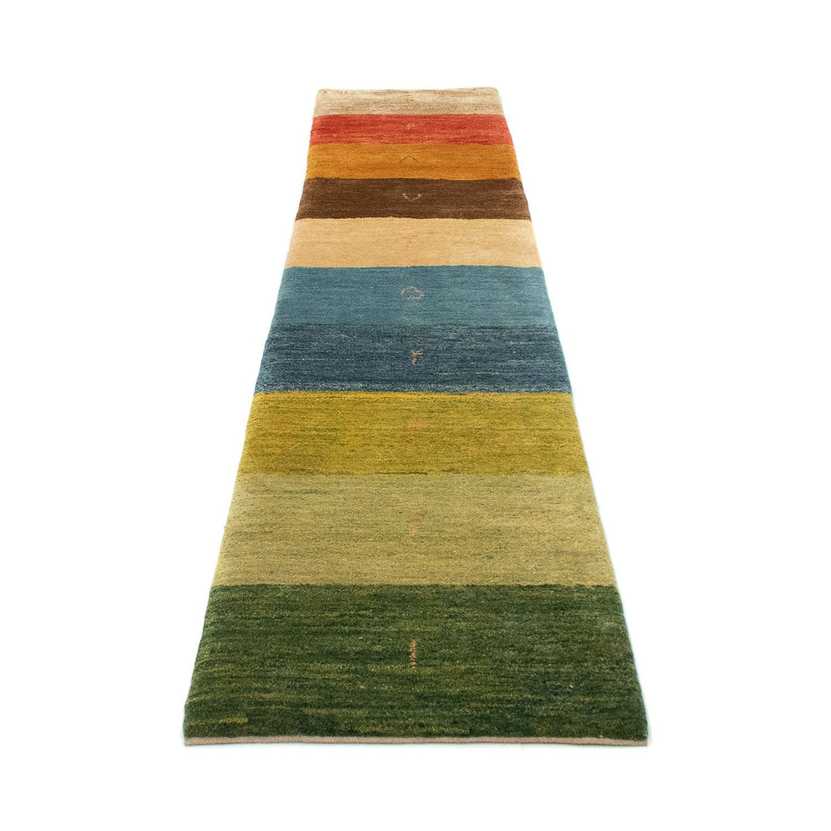 Alfombra de pasillo Alfombra Gabbeh - Persa - 289 x 61 cm - multicolor
