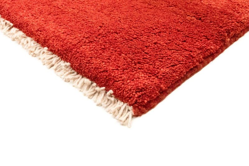 Alfombra Gabbeh - Persa - 130 x 81 cm - rojo
