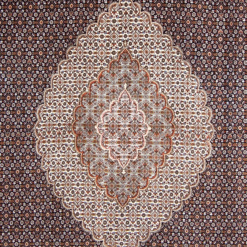 Alfombra persa - Tabriz - 295 x 200 cm - azul oscuro
