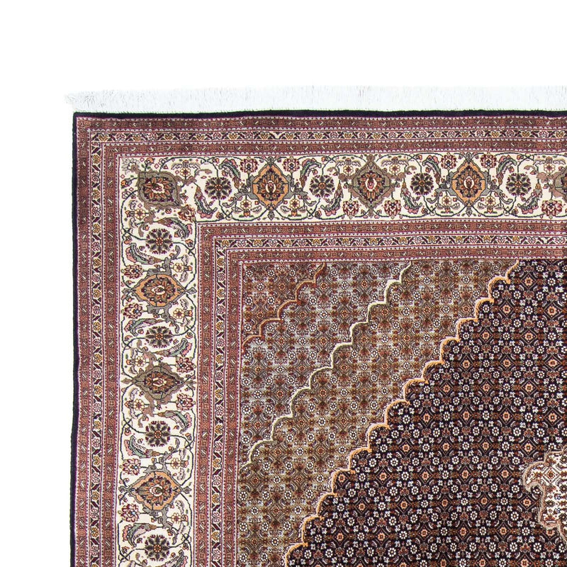 Alfombra persa - Tabriz - 295 x 200 cm - azul oscuro
