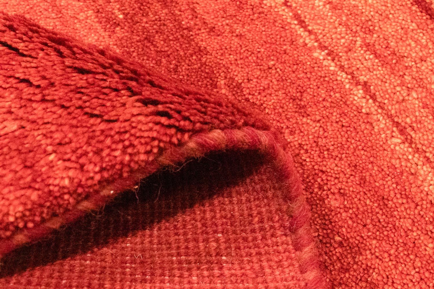 Alfombra Gabbeh - Persa - 116 x 71 cm - rojo