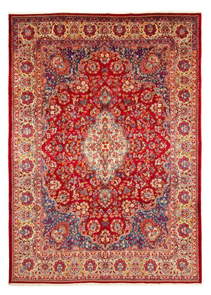 Alfombra persa - Clásica - 412 x 300 cm - rojo
