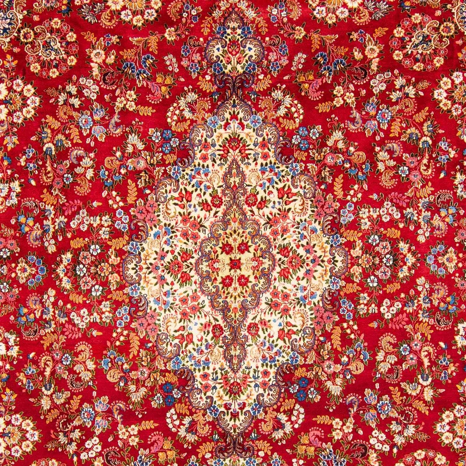 Alfombra persa - Clásica - 412 x 300 cm - rojo