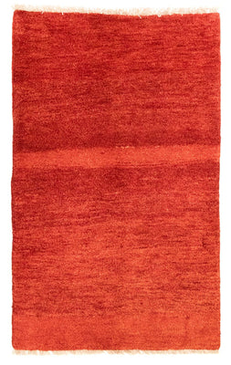 Alfombra Gabbeh - Persa - 120 x 74 cm - rojo