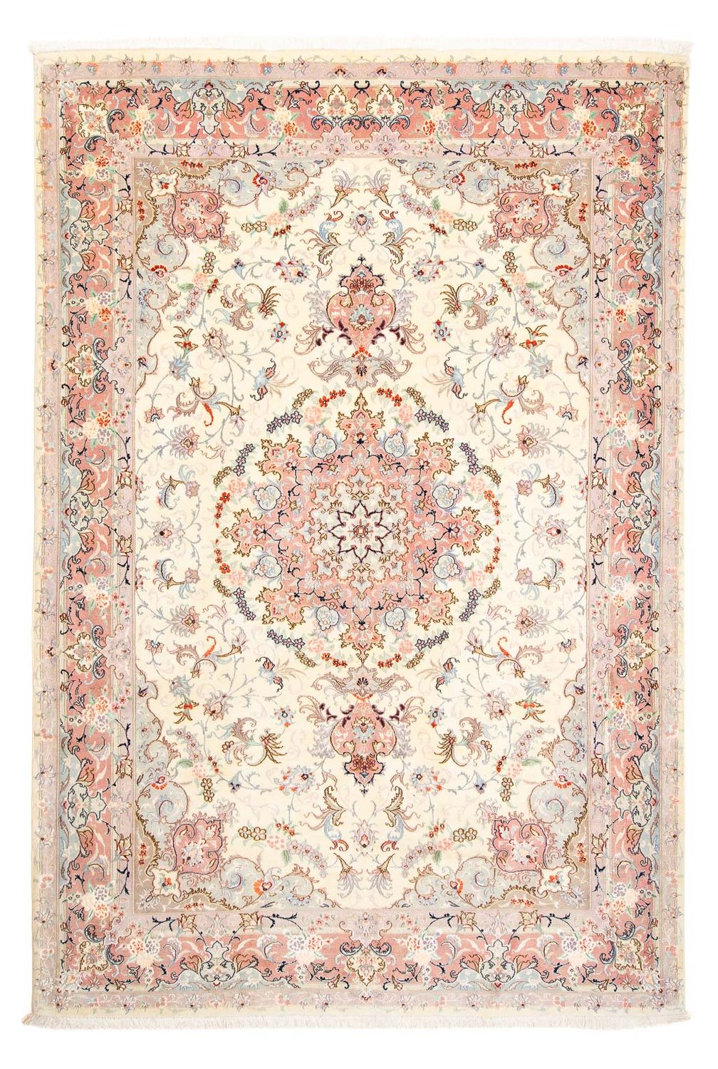 Alfombra persa - Tabriz - 292 x 195 cm - beige