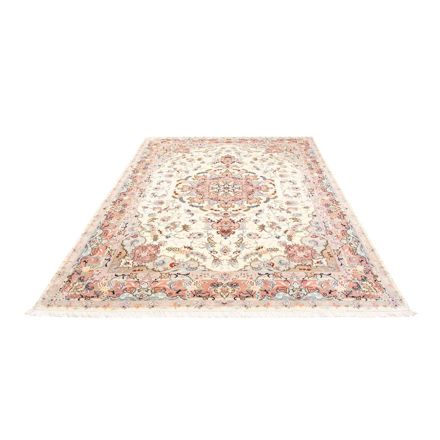 Alfombra persa - Tabriz - 292 x 195 cm - beige