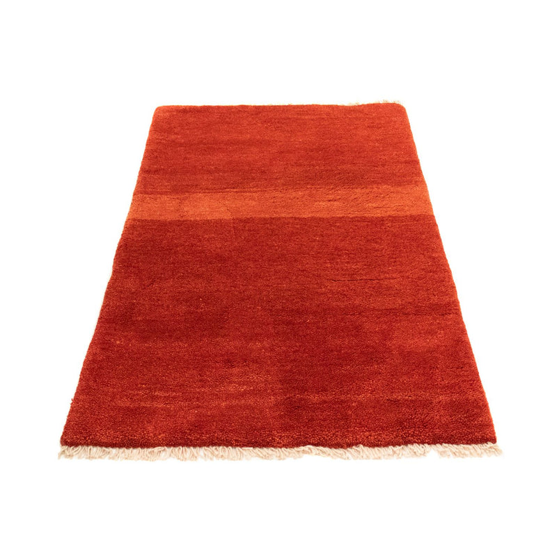 Alfombra Gabbeh - Persa - 130 x 74 cm - rojo