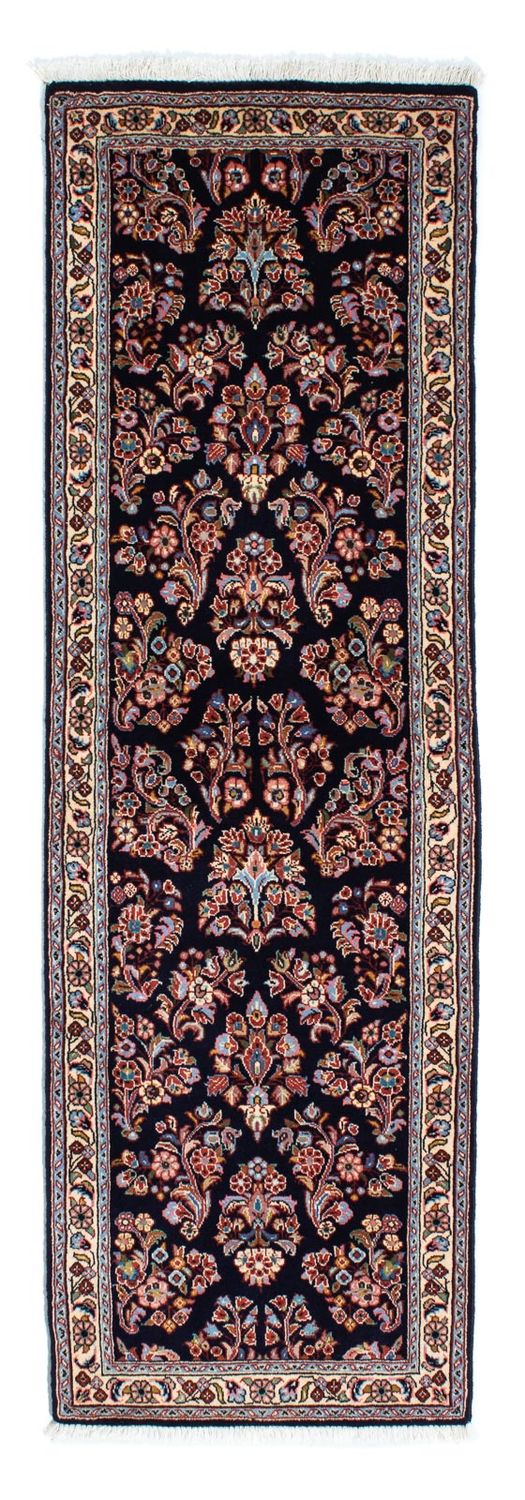 Alfombra de pasillo Alfombra persa - Clásica - 212 x 64 cm - azul oscuro