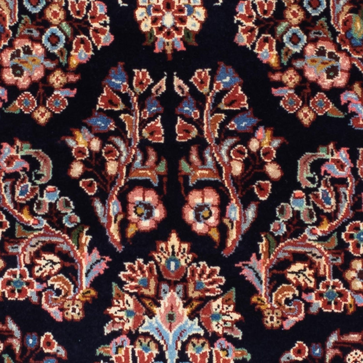 Alfombra de pasillo Alfombra persa - Clásica - 212 x 64 cm - azul oscuro