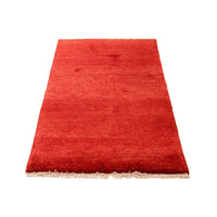 Alfombra Gabbeh - Persa - 122 x 69 cm - rojo