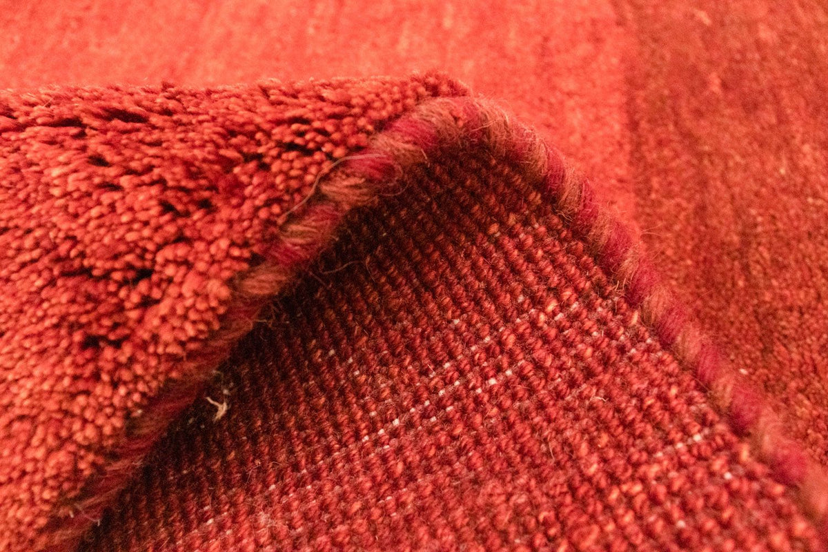 Alfombra Gabbeh - Persa - 125 x 73 cm - rojo