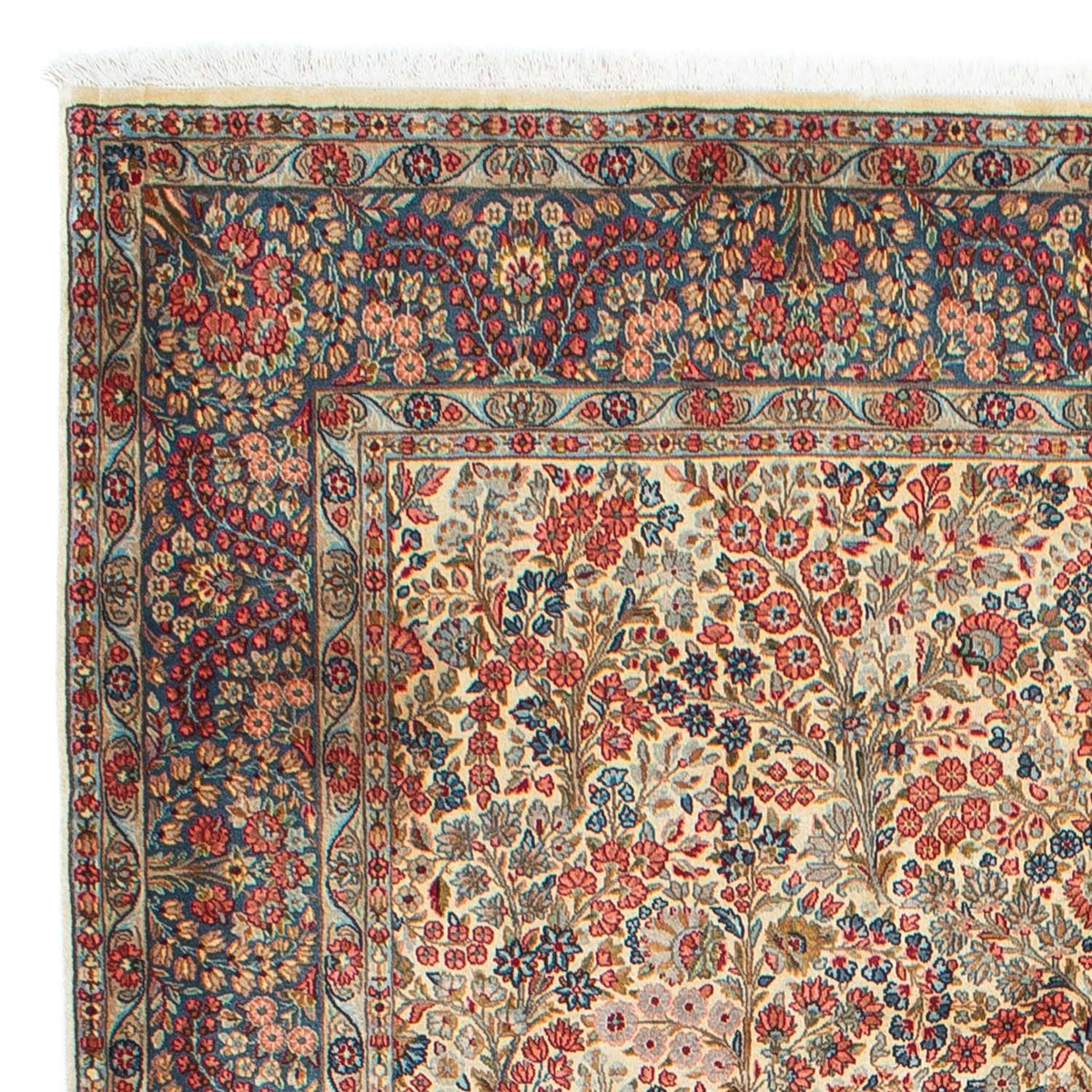 Alfombra persa - Ghom - 271 x 232 cm - beige