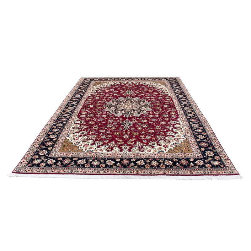 Alfombra Persa - Tabriz - Real - 308 x 203 cm - rojo oscuro