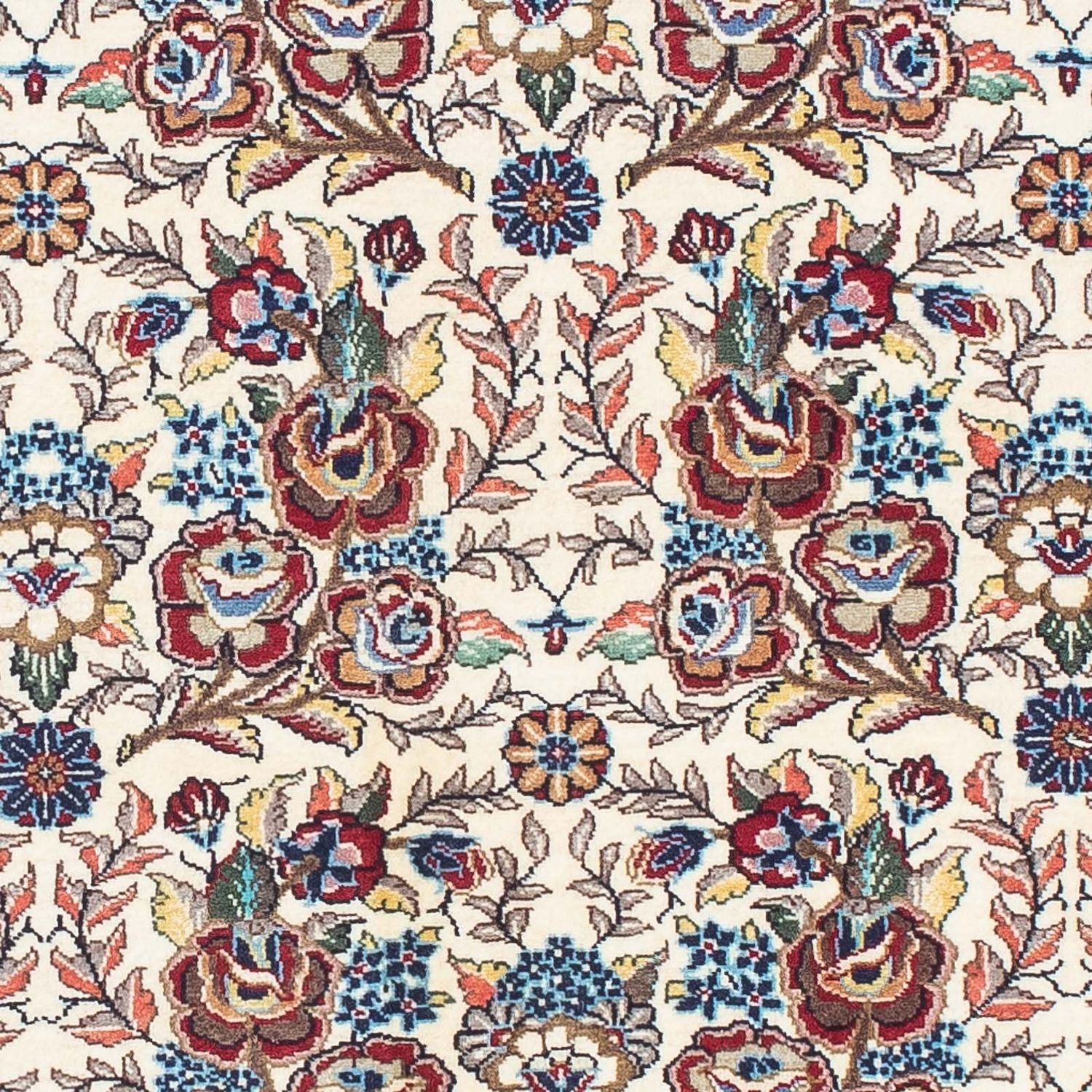 Alfombra de pasillo Alfombra persa - Ghom - 194 x 70 cm - beige