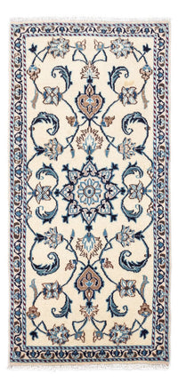 Alfombra persa - Nain - 135 x 67 cm - beige