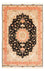 Alfombra persa - Tabriz - 297 x 198 cm - azul oscuro