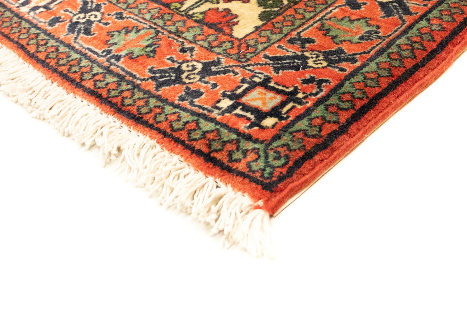 Alfombra persa - Nómada - 159 x 120 cm - beige