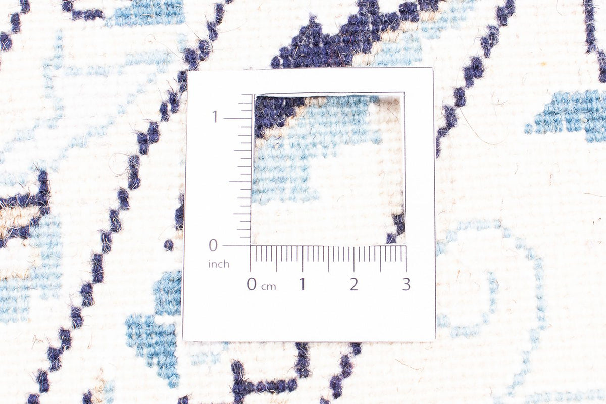 Alfombra persa - Nain redondo  - 250 x 250 cm - rojo oscuro