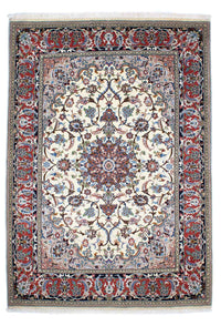 Alfombra persa - Ghom - 253 x 180 cm - beige