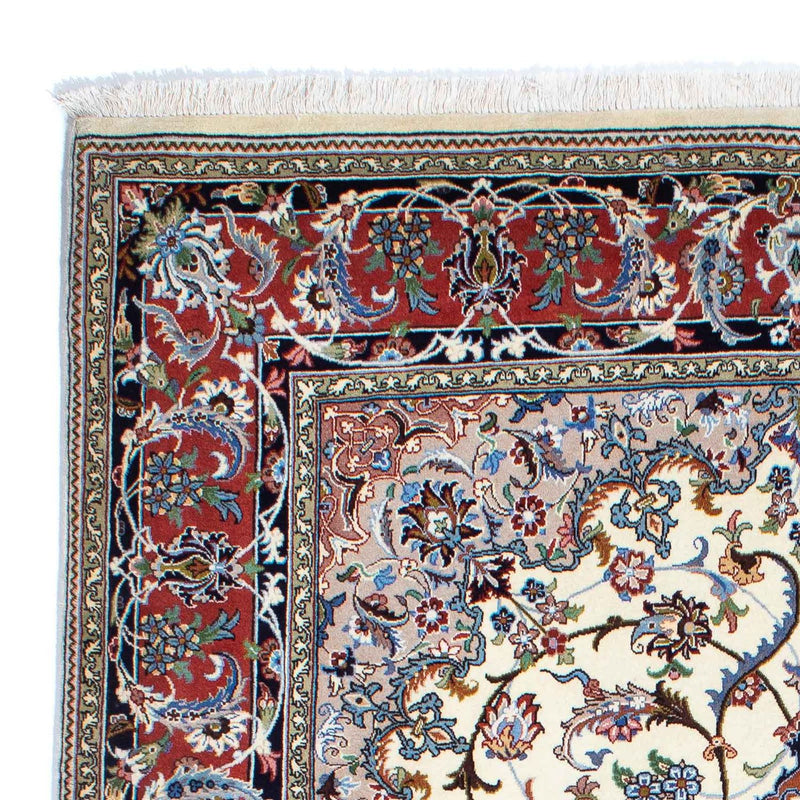 Alfombra persa - Ghom - 253 x 180 cm - beige