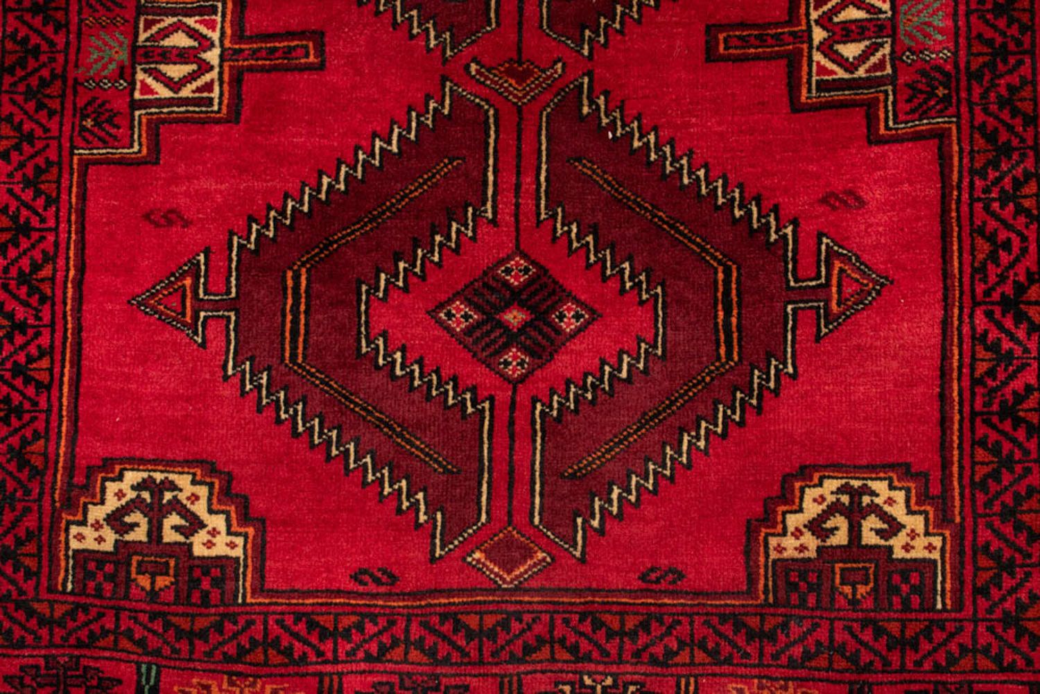 Alfombra Belutsch - 217 x 128 cm - multicolor
