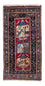 Alfombra de pasillo Alfombra Belutsch - 200 x 107 cm - azul oscuro