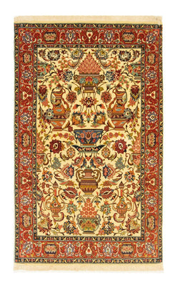 Alfombra persa - Ghom - 170 x 104 cm - beige