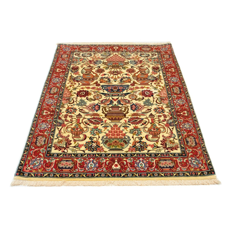 Alfombra persa - Ghom - 170 x 104 cm - beige
