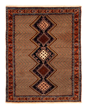 Alfombra Belutsch - 156 x 120 cm - óxido