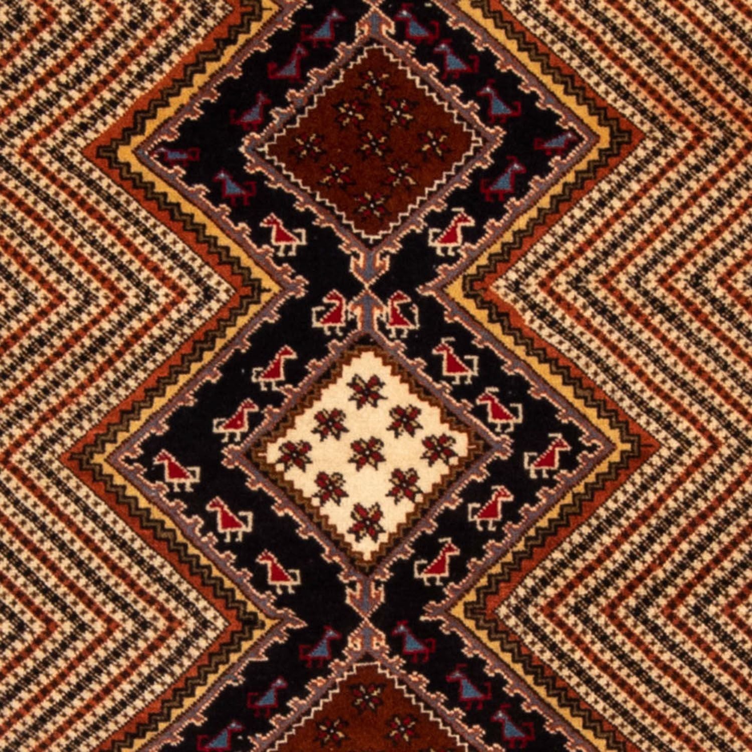 Alfombra Belutsch - 156 x 120 cm - óxido